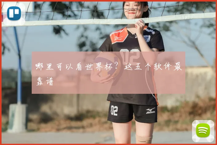 哪里可以看世界杯?这五个软件最靠谱